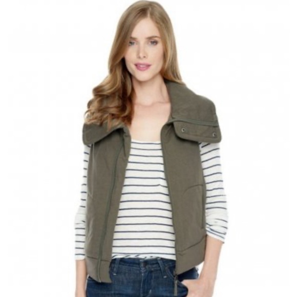 Splendid Olive moto vest, size medium. Gently used and in excellent condition. - Picture 3 of 8